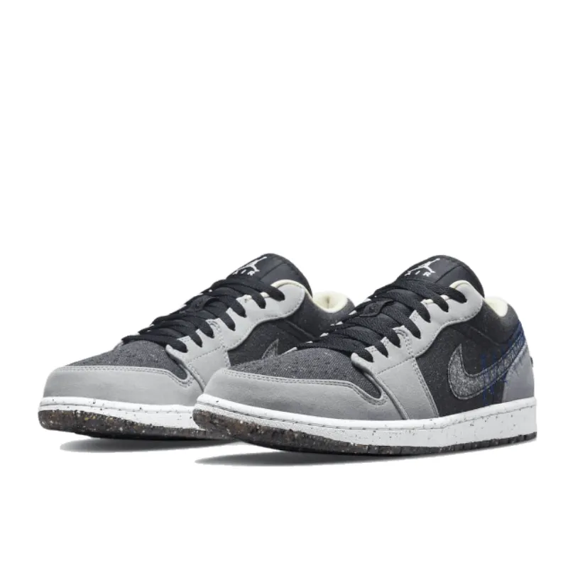 Air Jordan 1 Low SE Crater Black Grey