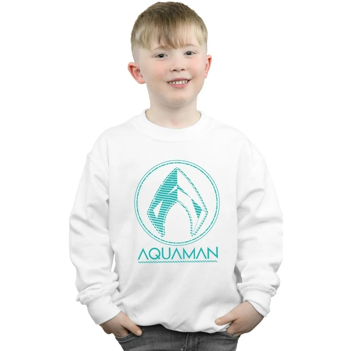 Aquaman Aqua Logo