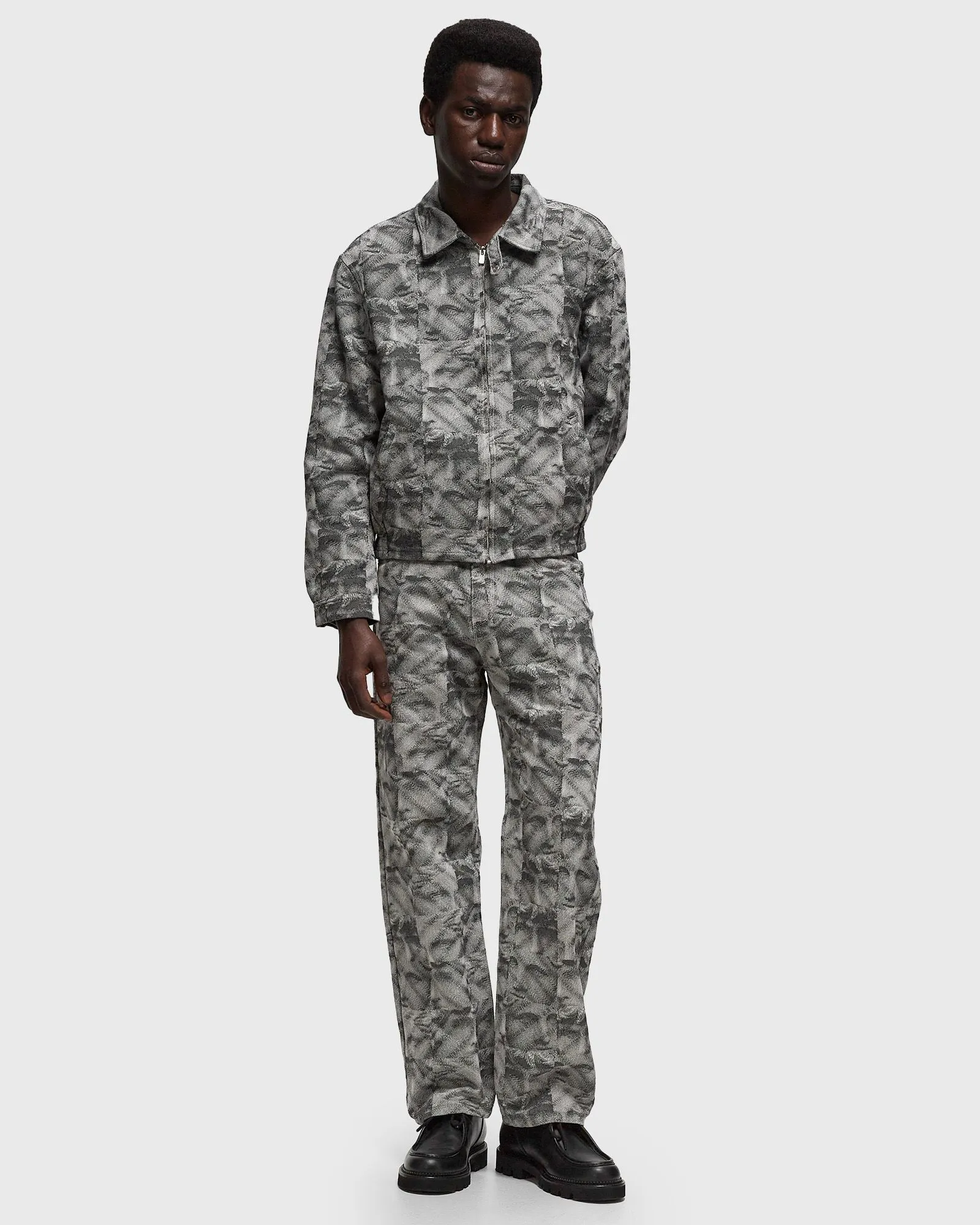 Arte Antwerp Greek Jacquard Pants Cargo Pants