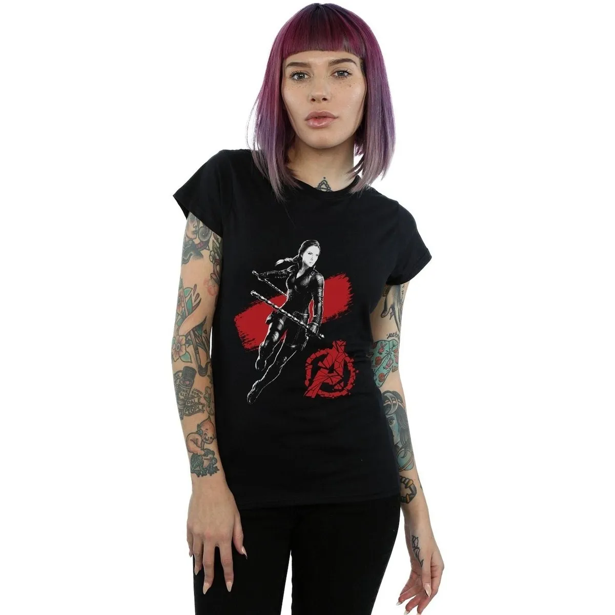 Avengers Endgame Mono Black Widow