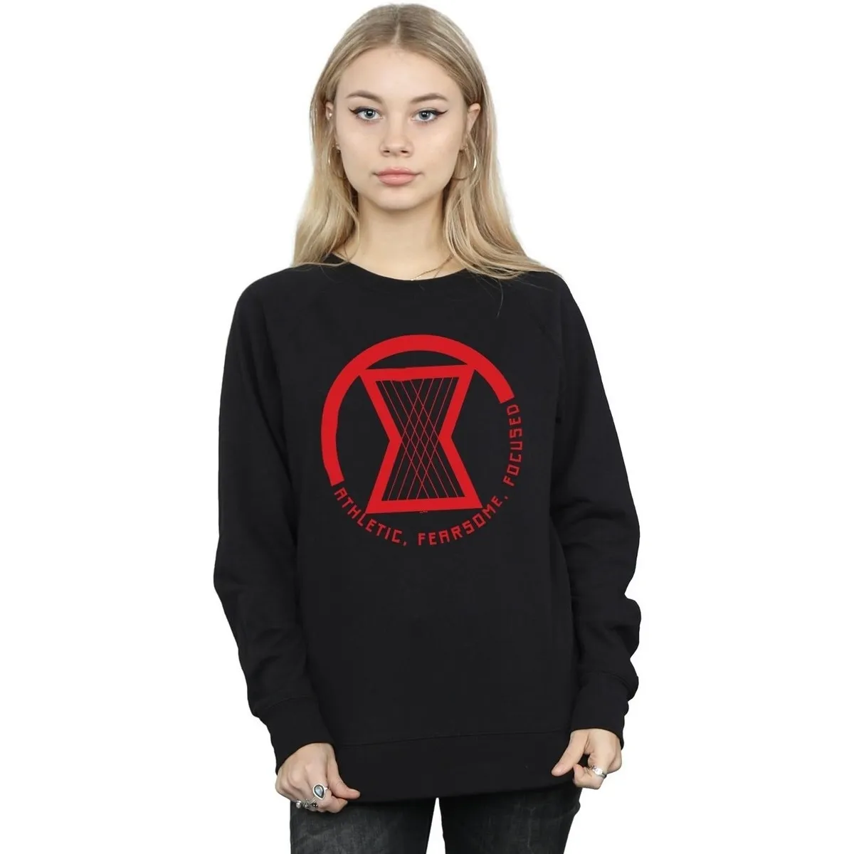 Black Widow Movie Athletic Logo