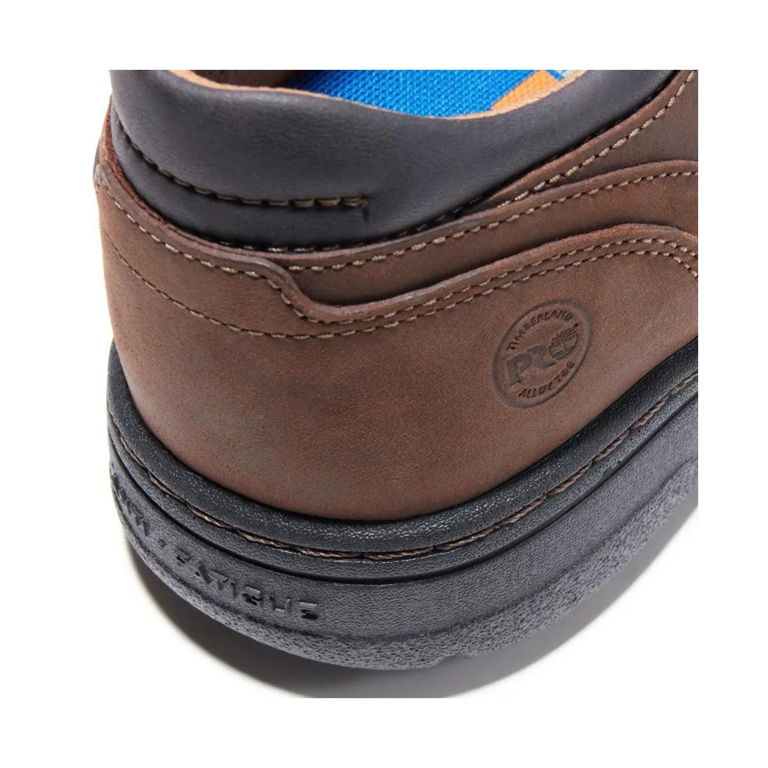 BRANSTON ALLOYTOE MOC TOE SLIPON WORK SHOE BROWN