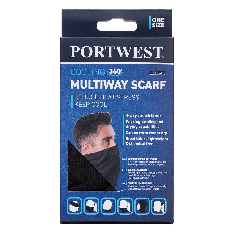 Bufanda Multiway Negra 