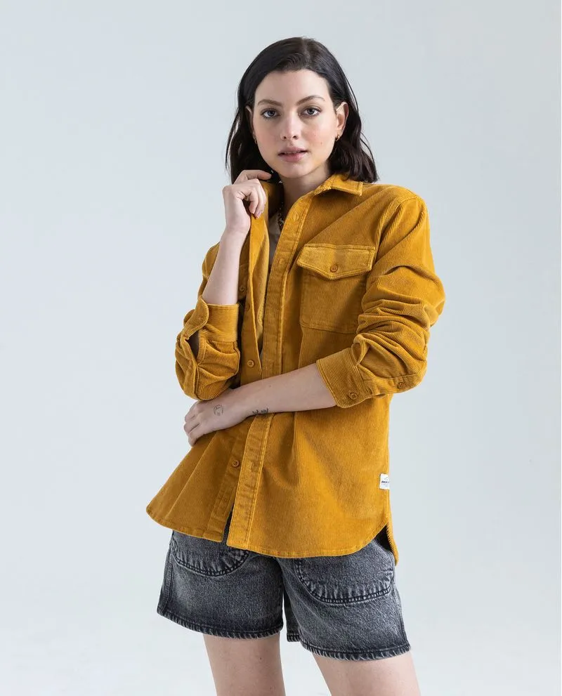 Camisa tipo chaqueta para hombre