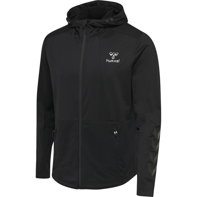 Chaqueta Hummel Veste Zip Aston Negra