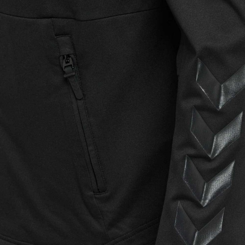 Chaqueta Hummel Veste Zip Aston Negra