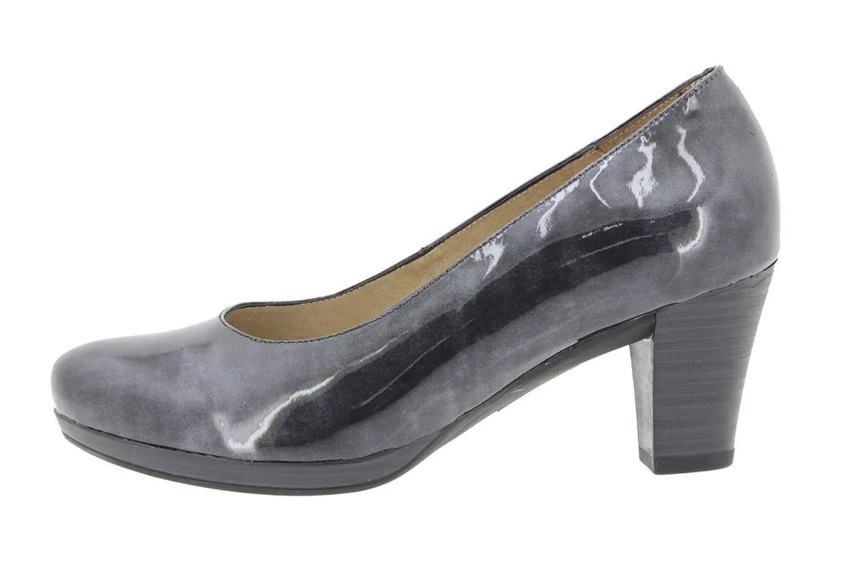 Court shoe Patent Grey