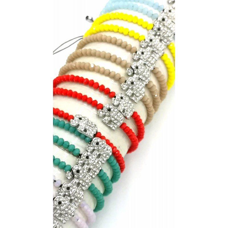 Expositor de pulseras + 500 Pulseras de Moda