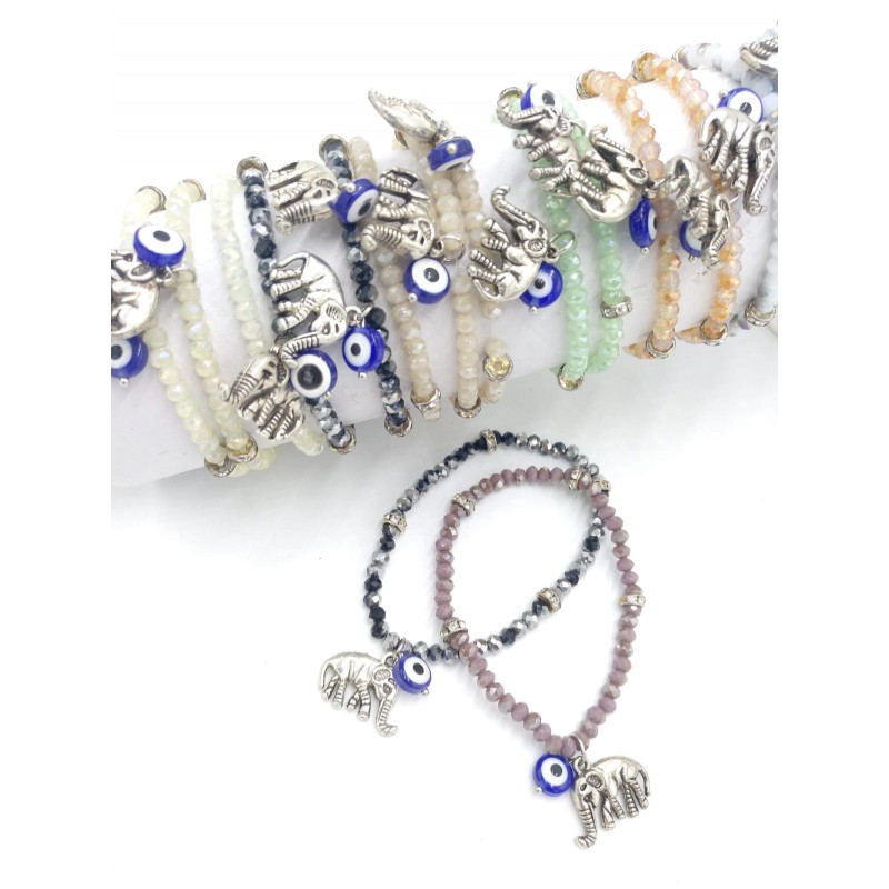 Expositor de pulseras + 500 Pulseras de Moda