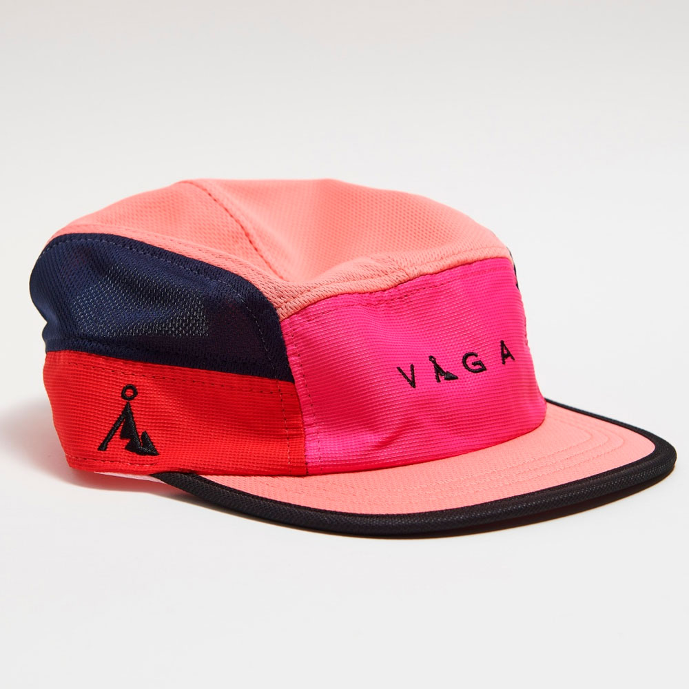 GORRA VÅGA CLUB RED / POSTER PINK / PEACH / NAVY BLUE