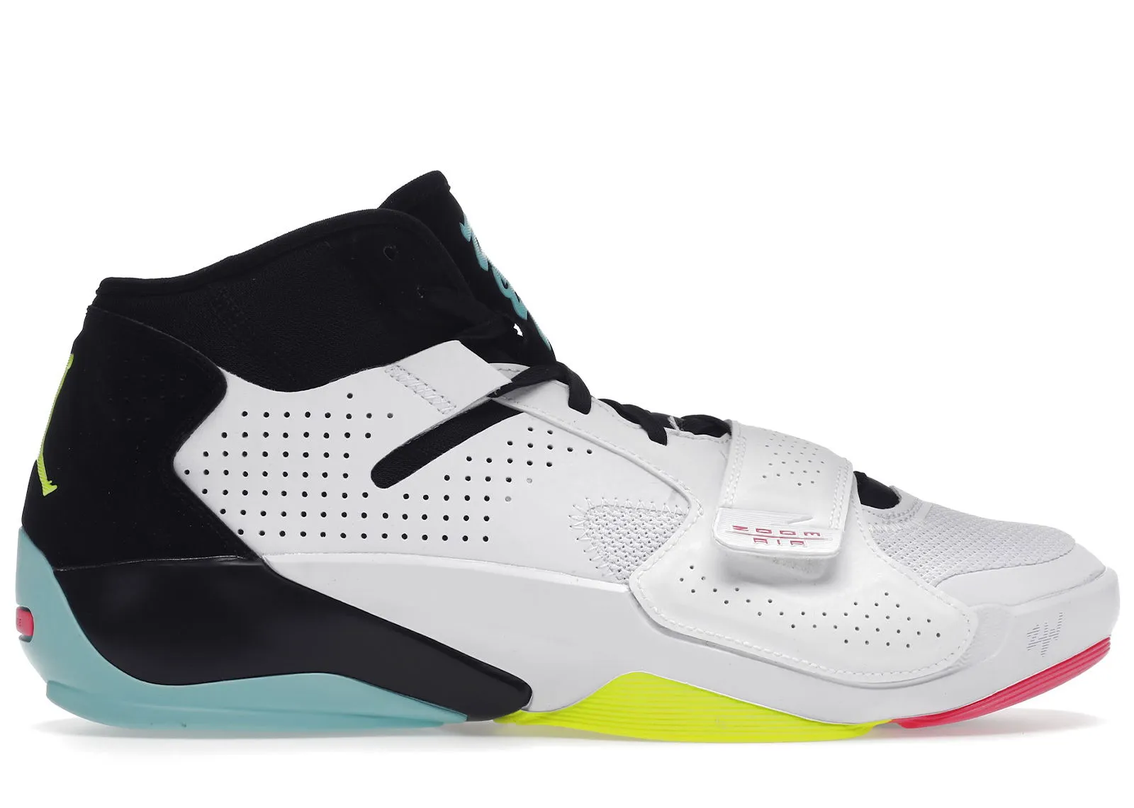 Jordan Jordan Zion 2 White Volt Dynamic Turquoise