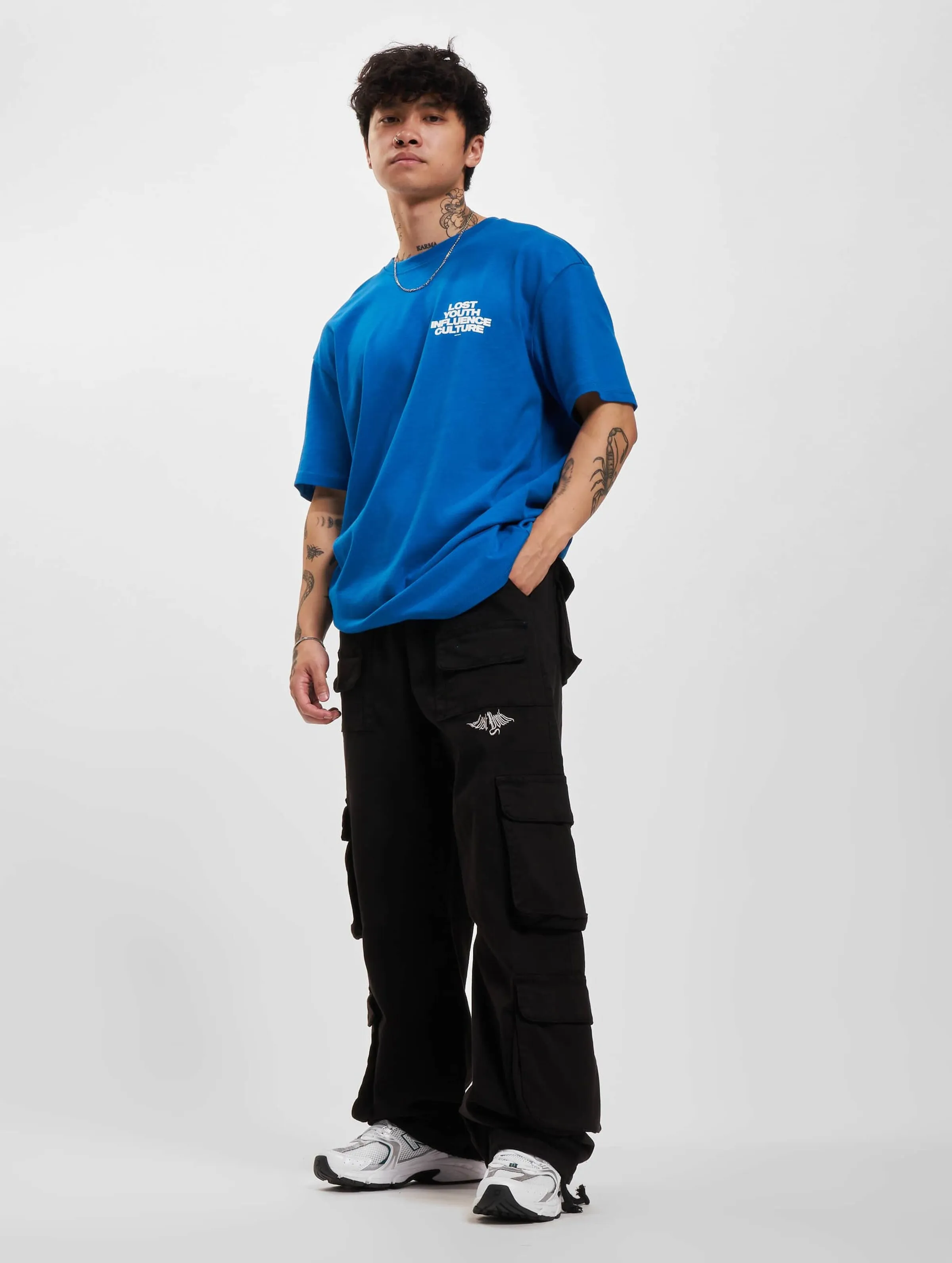 LY CARGO PANTS MULTI POCKET