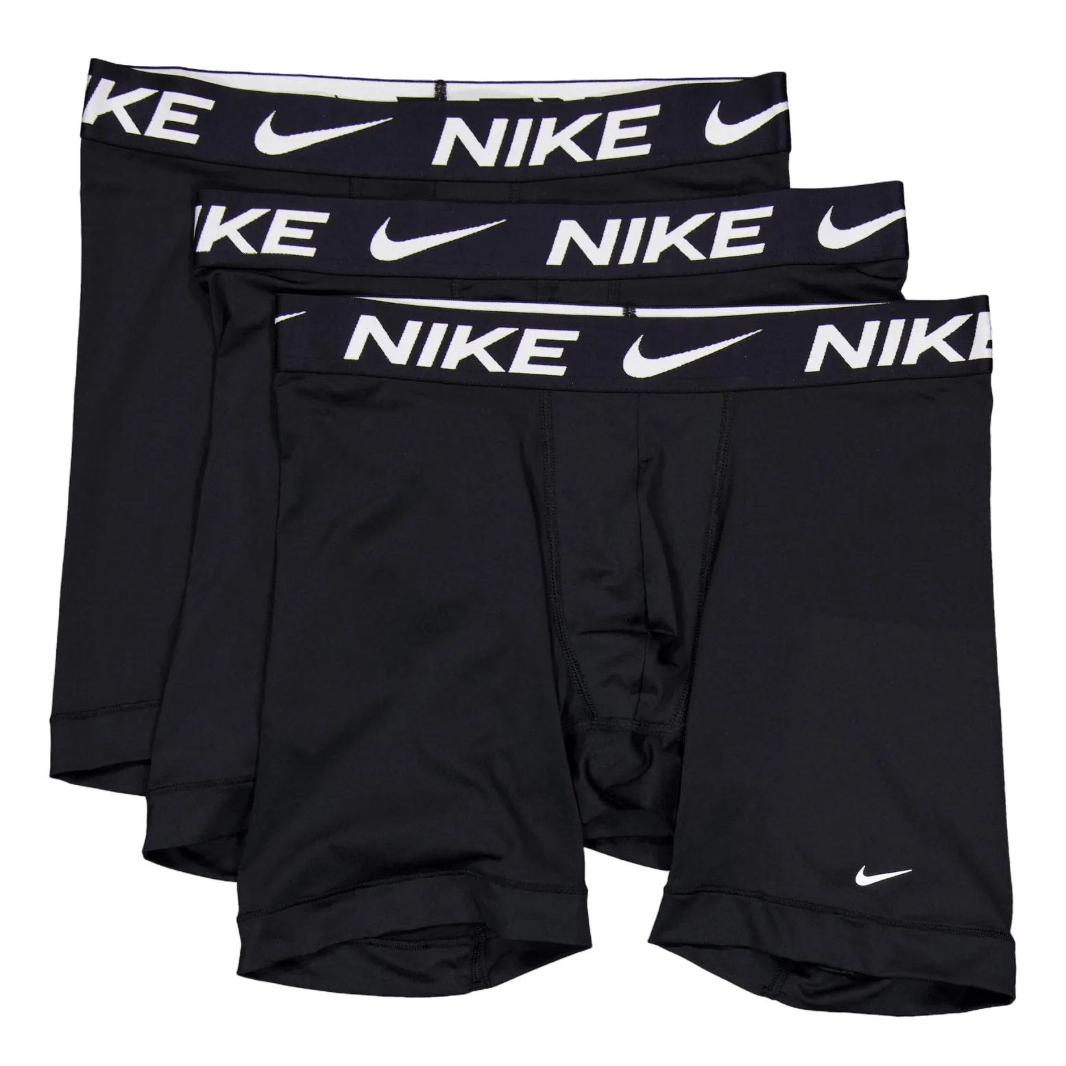 NIKE 3PACK BOXER BRIEF LONG DRIFI BLACK