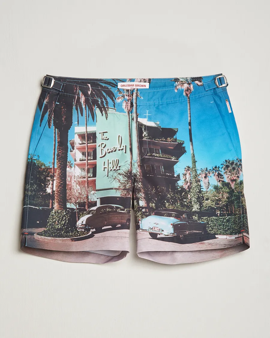 Orlebar Brown Bulldog Photographic Swimshorts Beverly Hills