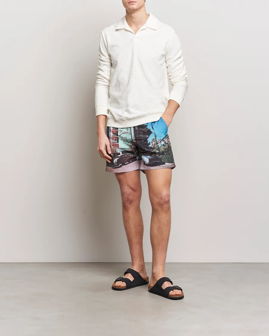 Orlebar Brown Bulldog Photographic Swimshorts Beverly Hills