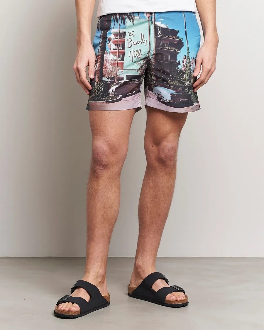 Orlebar Brown Bulldog Photographic Swimshorts Beverly Hills