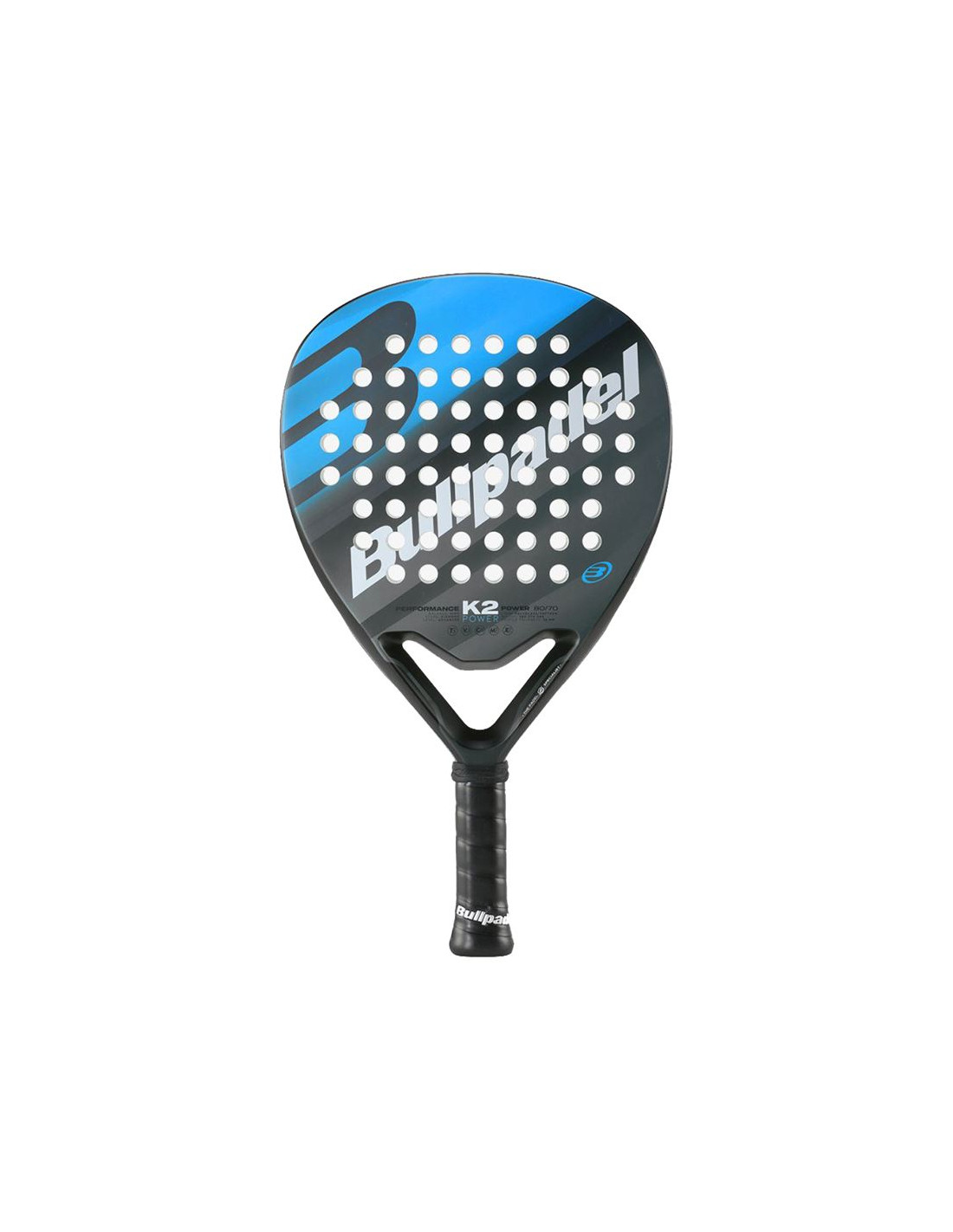 Pala de Pádel Bullpadel K2 Power 23 Negro Hombre