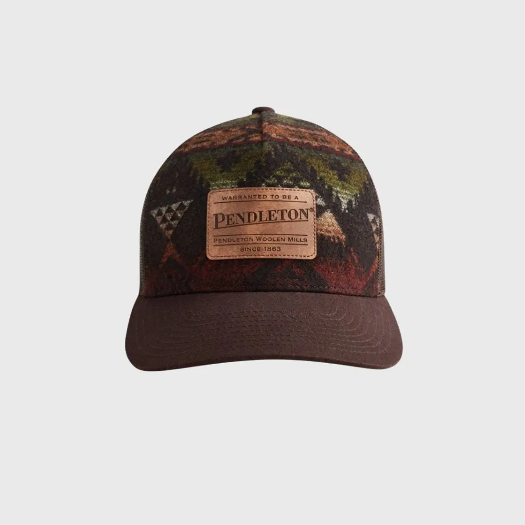 Pendleton Wool Trucker Nehalem Brown