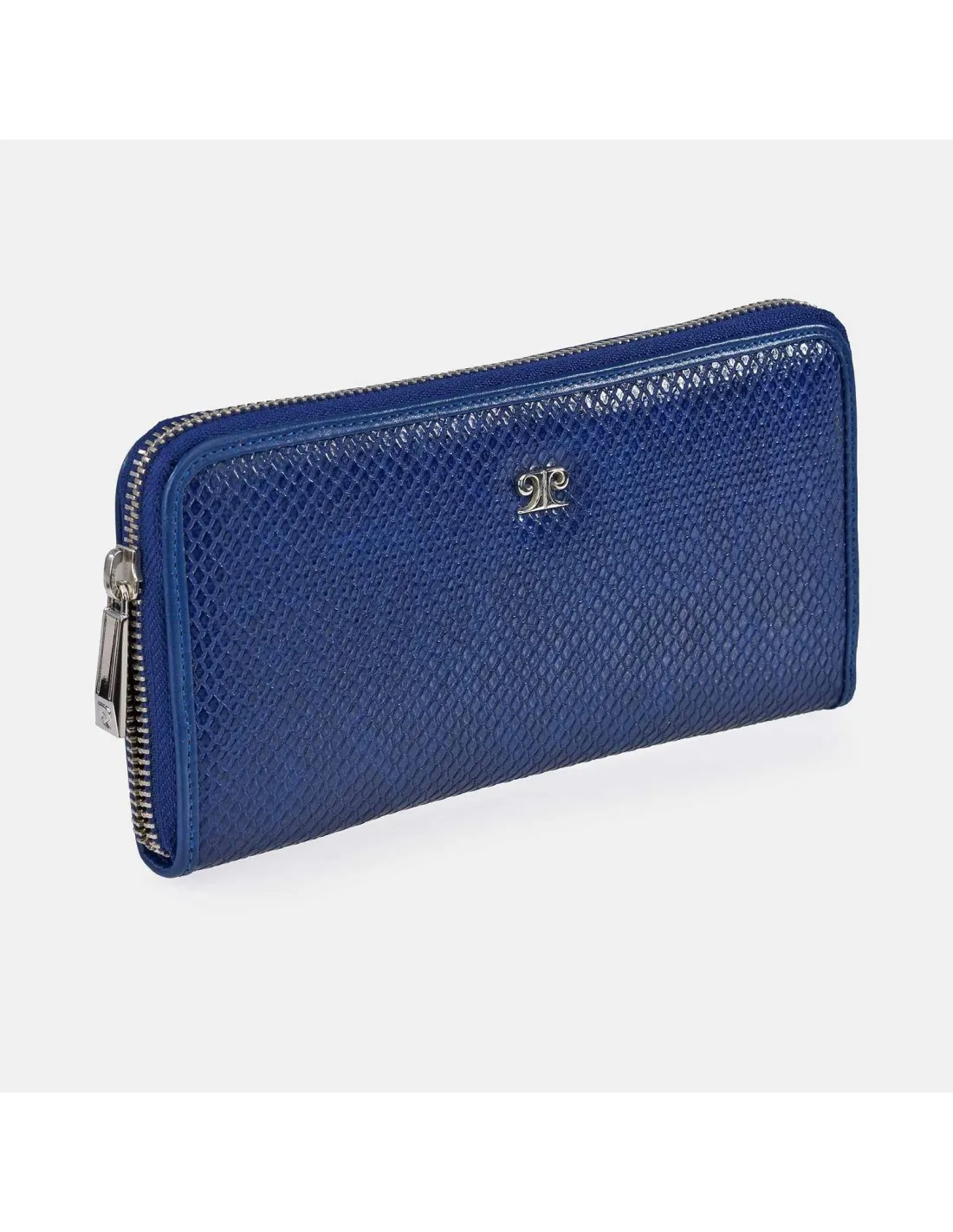 PIERRE CARDIN Monedero Billetero Cremallera Mujer Serpiente