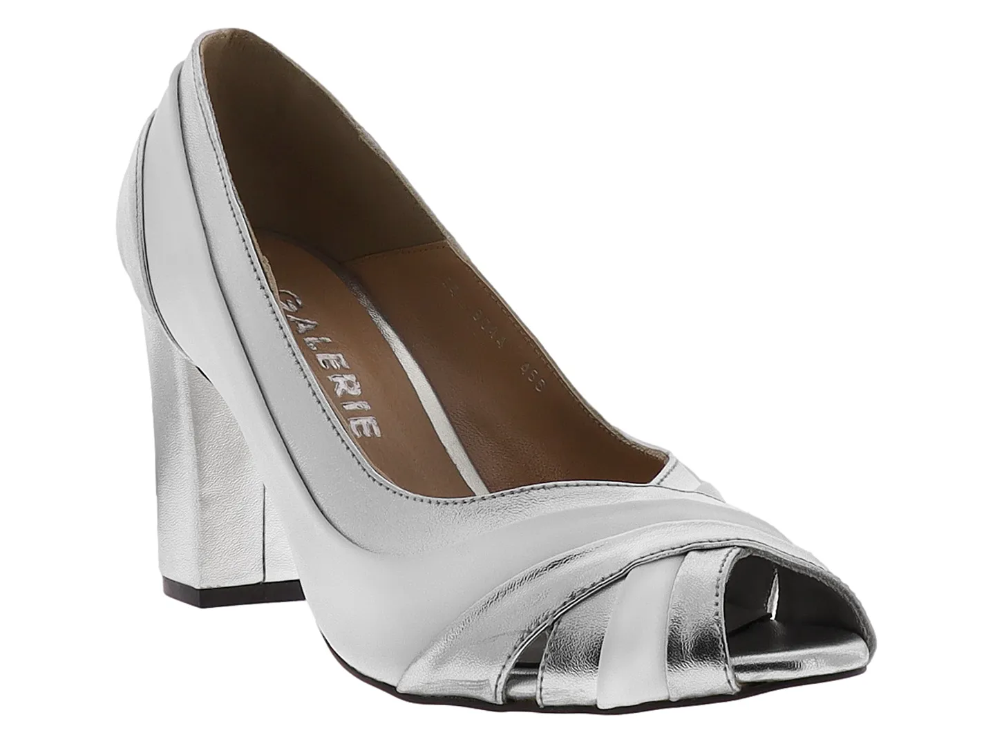 Tacones Antonie 9044 Plata Para Mujer