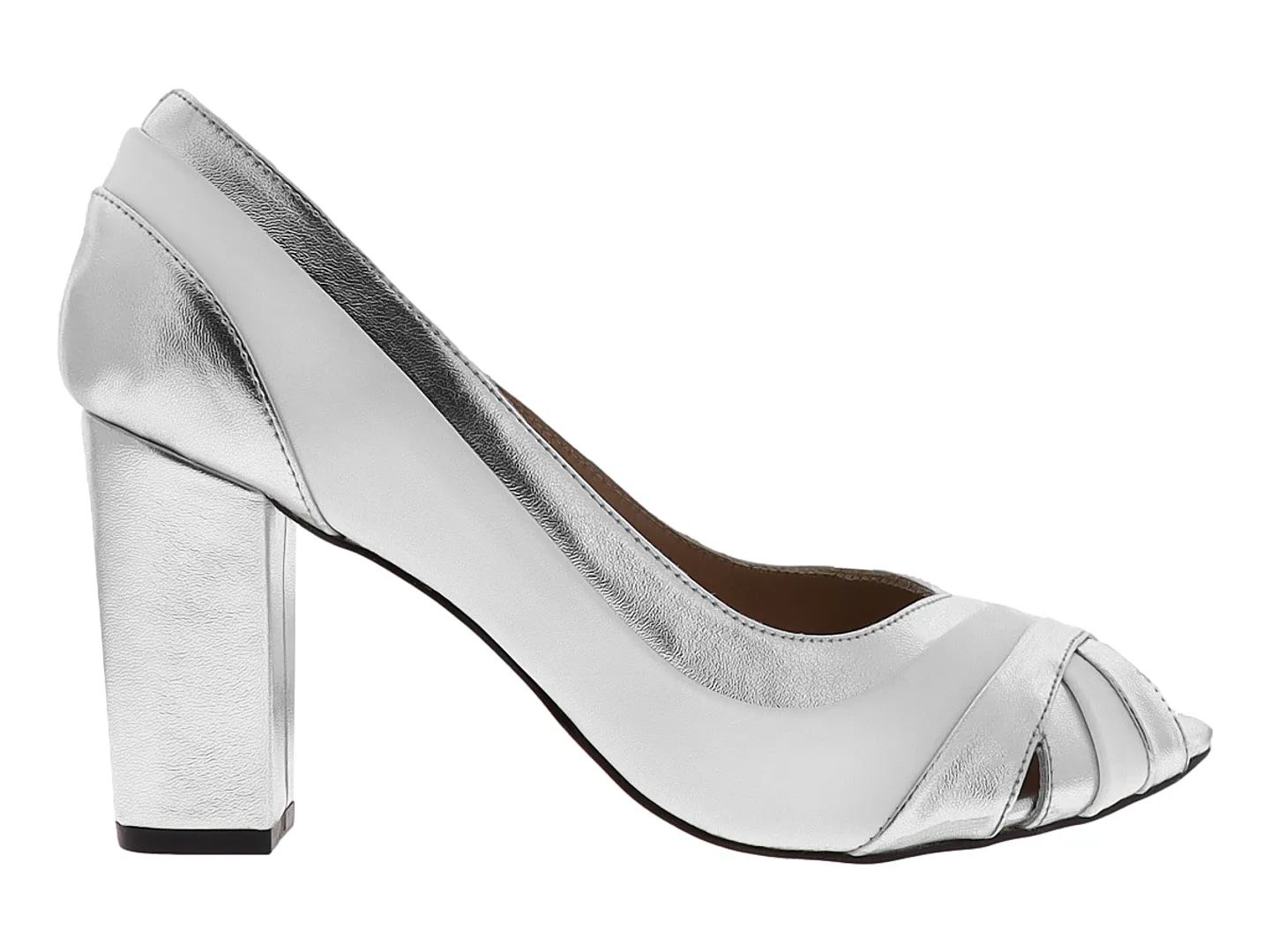 Tacones Antonie 9044 Plata Para Mujer