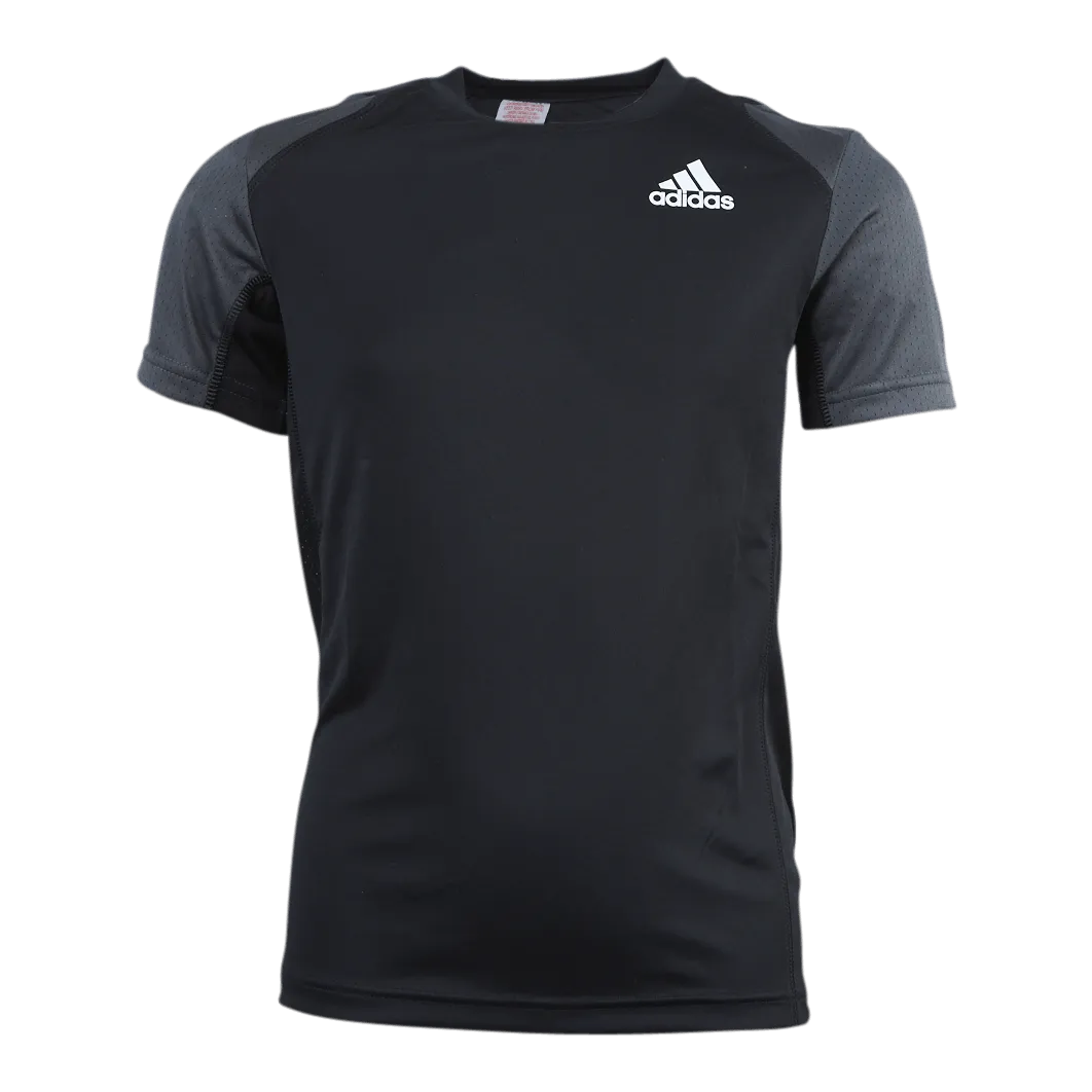 TENIS ADIDAS CLUB TSHIRT WHITE/BLACK