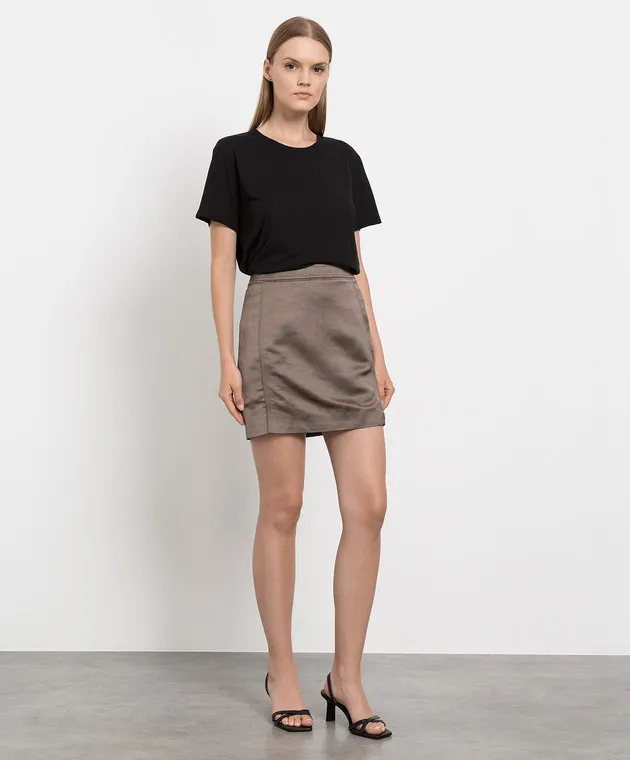 Tom Ford Brown mini skirt