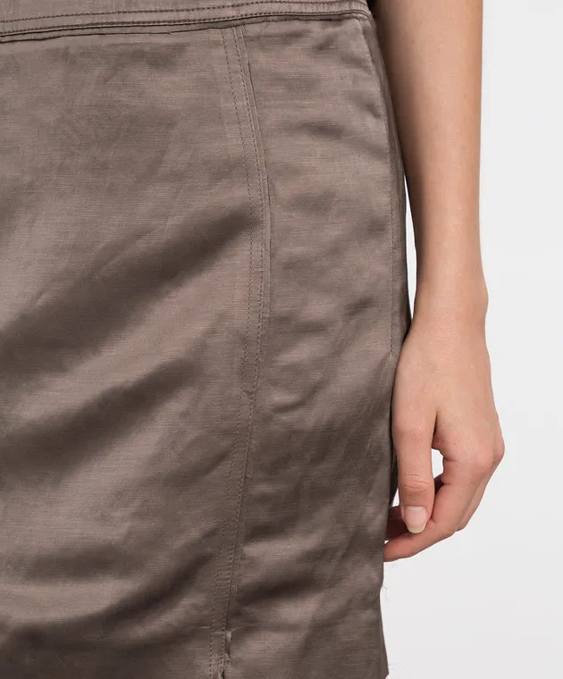 Tom Ford Brown mini skirt