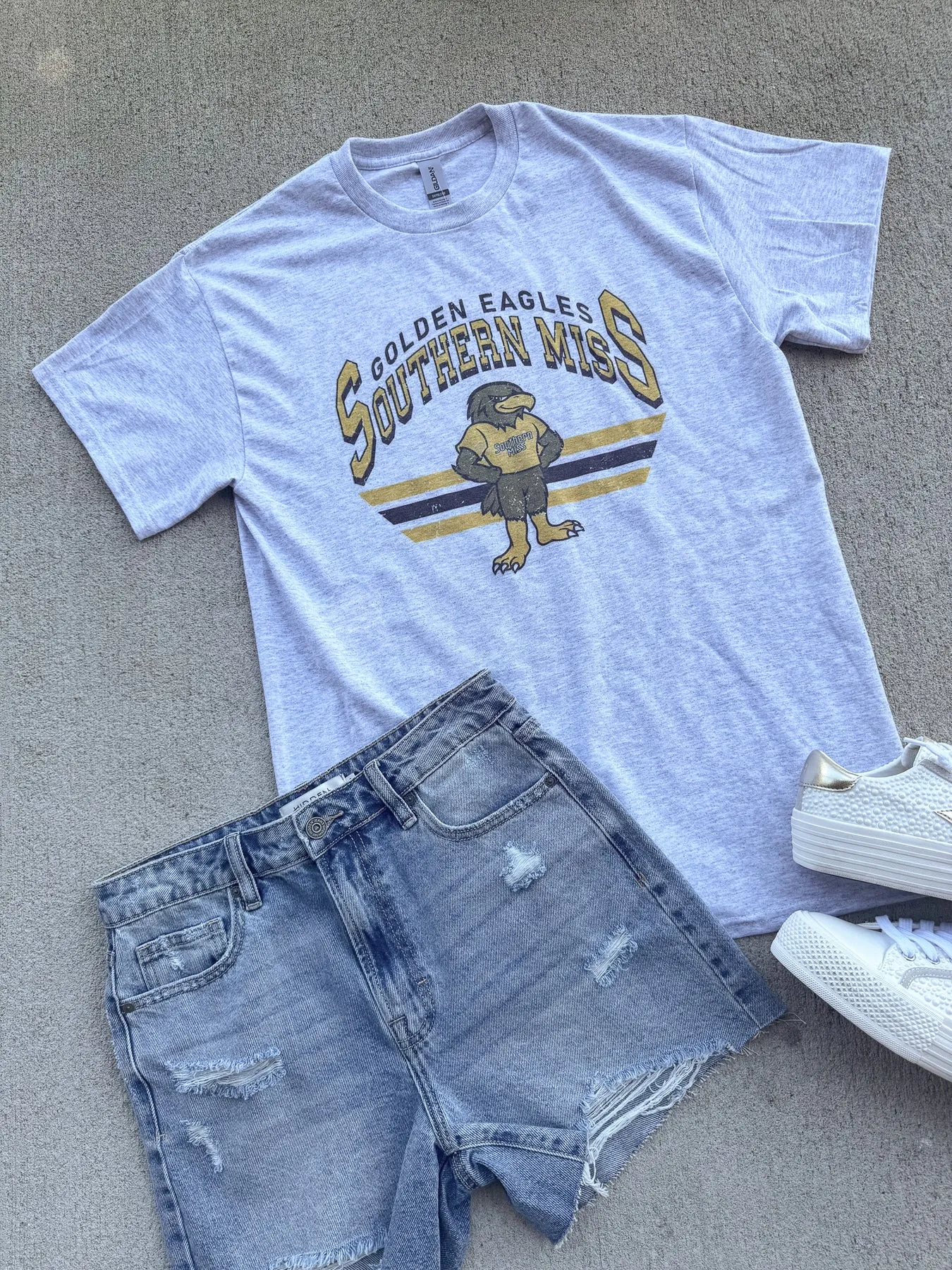 USM EAGLES RETRO TEE