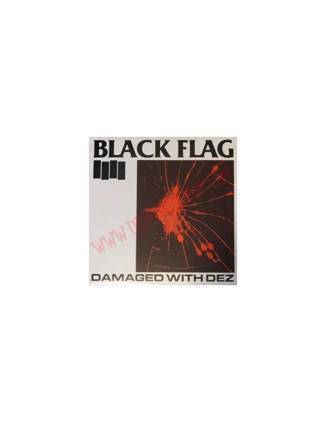 VINILO LP BLACK FLAG ‎ DAMAGED WITH DEZ